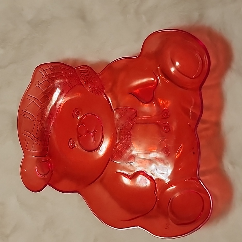 VINTAGE  TEDDY BEAR 🧸  PLASTIC MOLD.